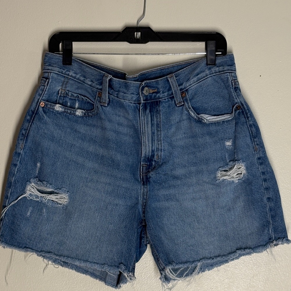 Old Navy Distressed Blue Jean Shorts